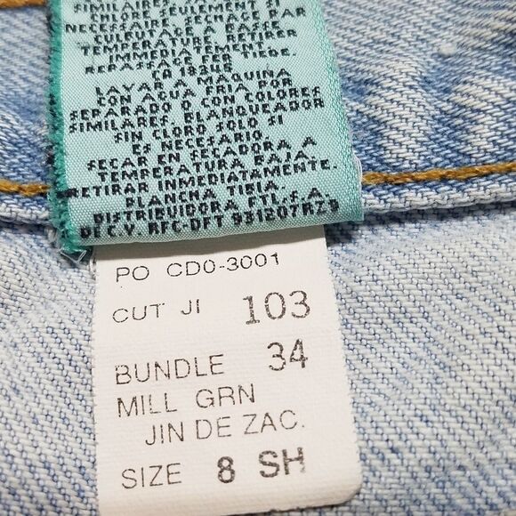 VINTAGE Gitano Light Wash High Rise Tapered Jeans - Picture 13 of 14